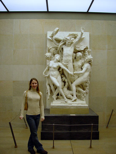 Amanda and Rodin Nymphs